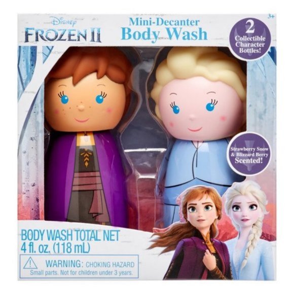 Disney Frozen Mini-Decanter Body Wash Set - Picture 2 of 11